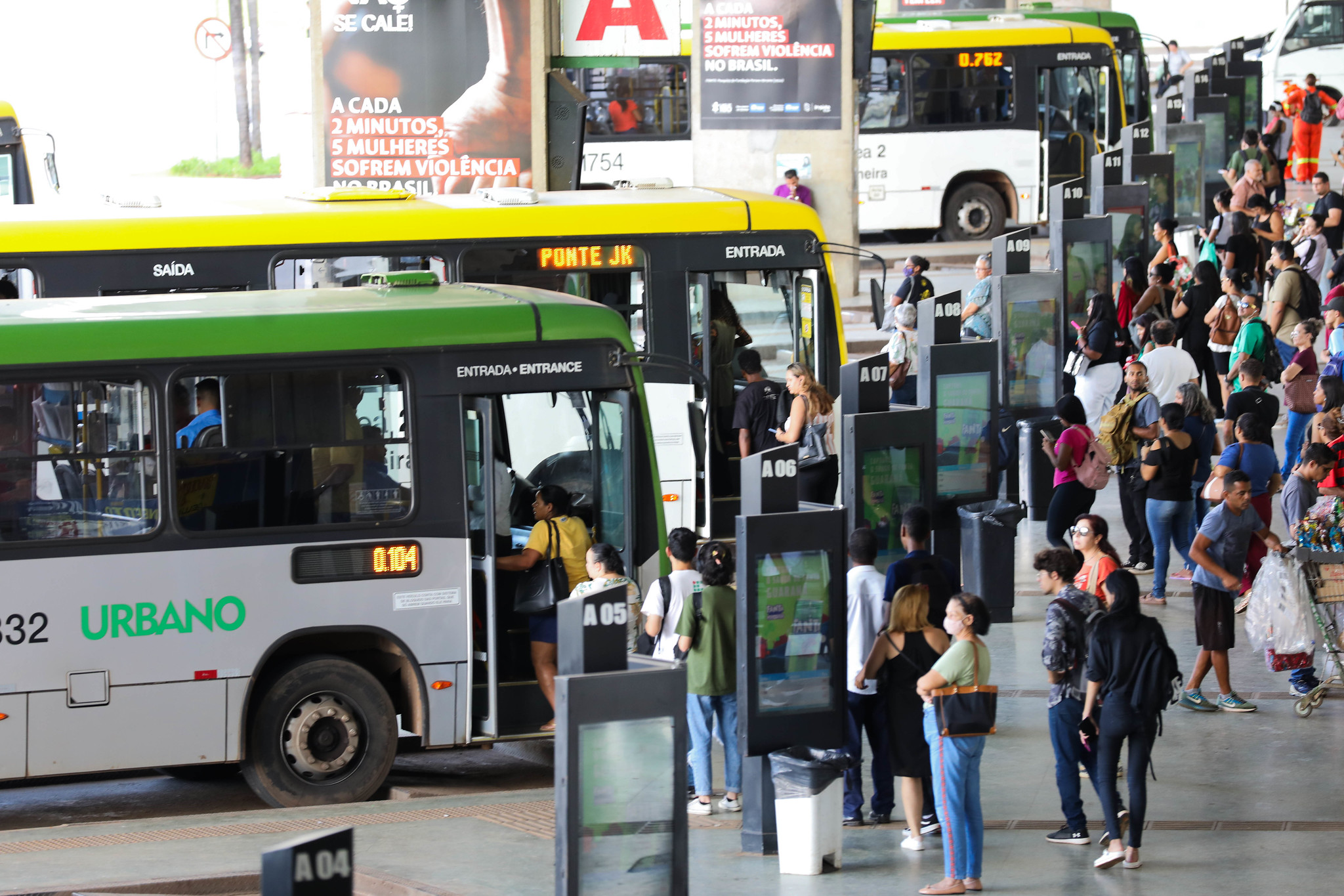 Número de roubos em coletivos no DF cai 52% em 2024, em comparação com o ano passado