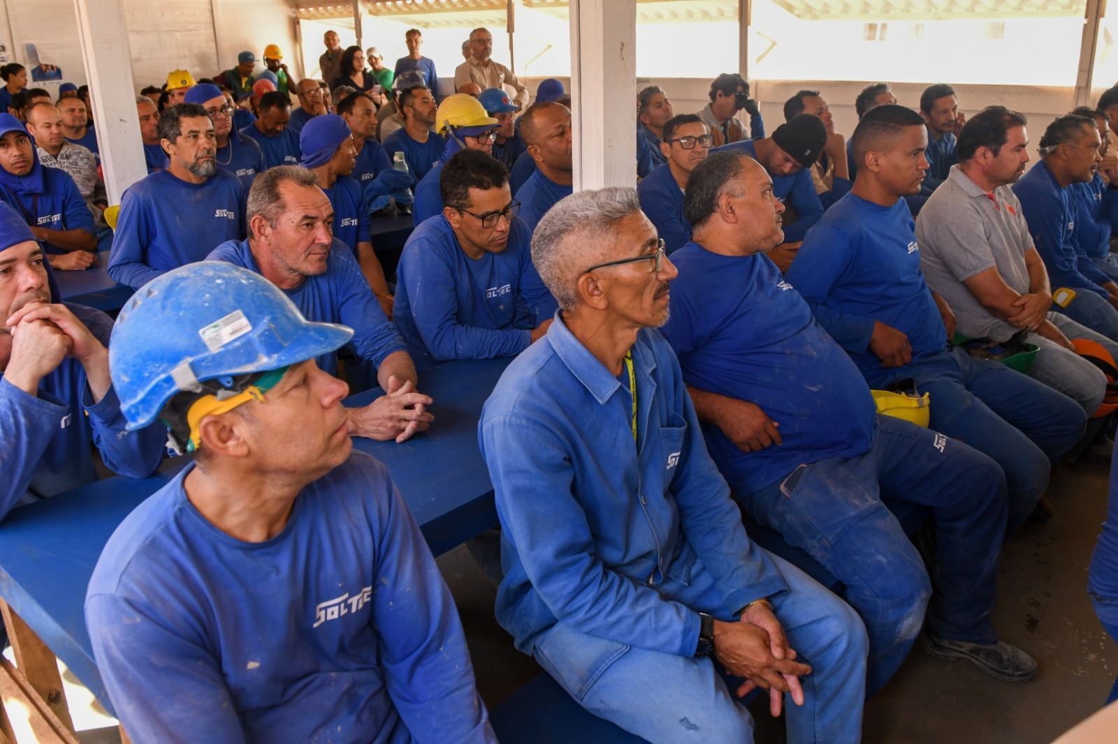 Projeto promove o enfrentamento à violência doméstica com trabalhadores da construção civil