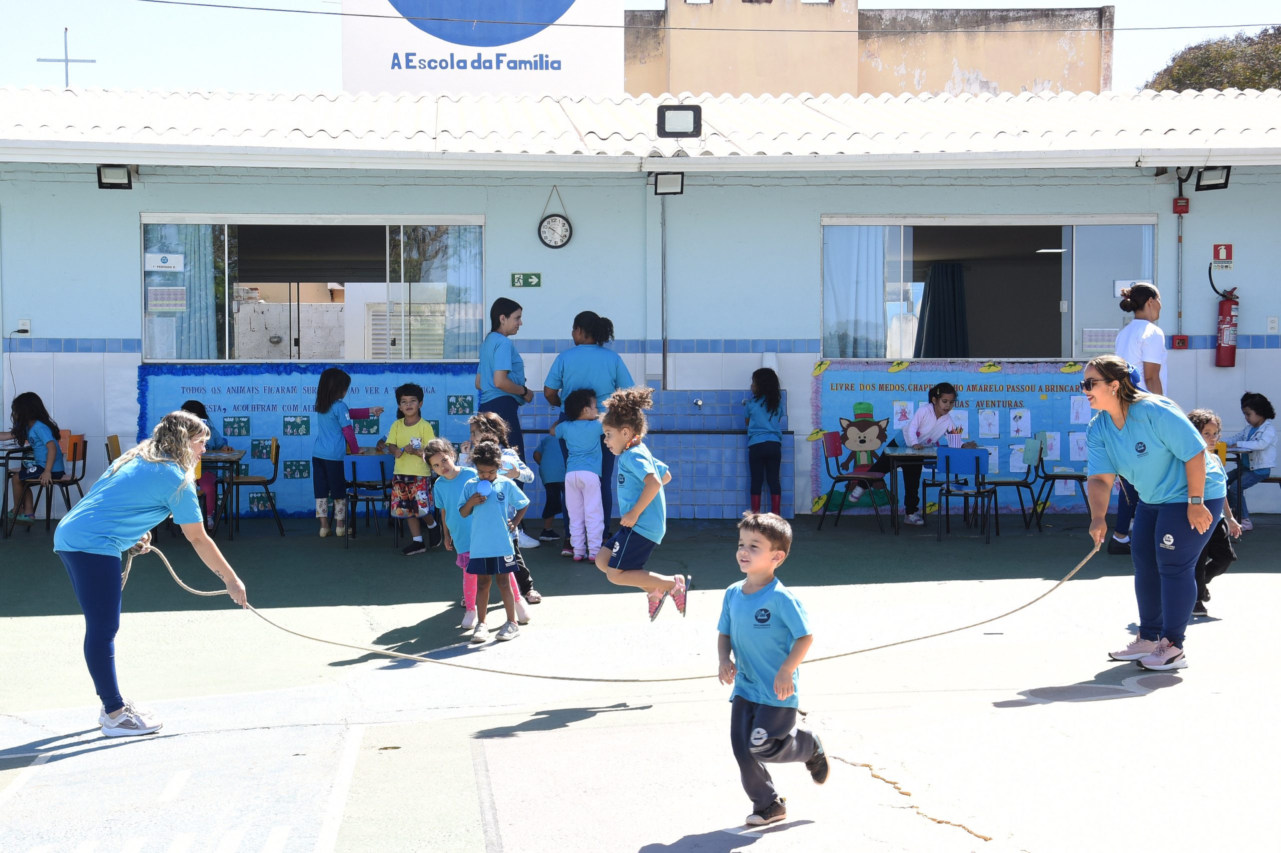 Unidades da rede pública são referência na educação infantil com atendimento integral e brincadeiras