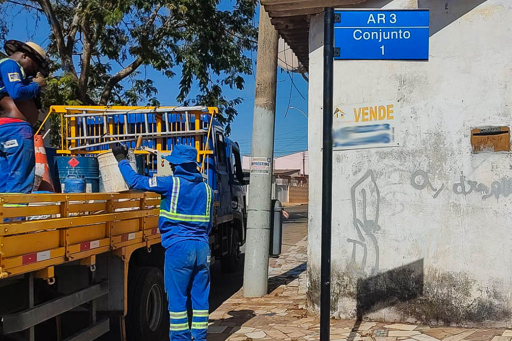 Sobradinho II ganha novas placas de endereçamento