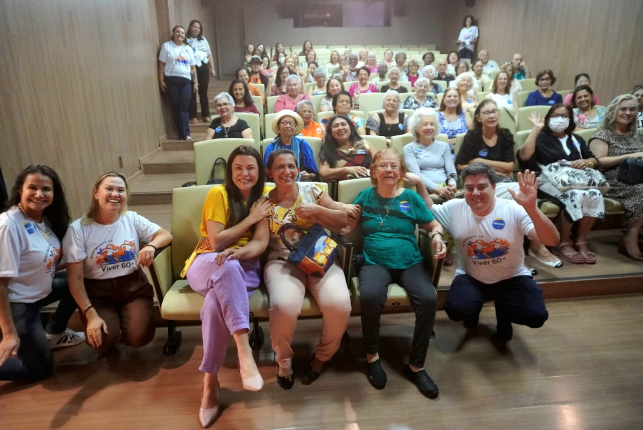 Projeto Viver 60+ promove palestra sobre os perigos do cigarro para a saúde