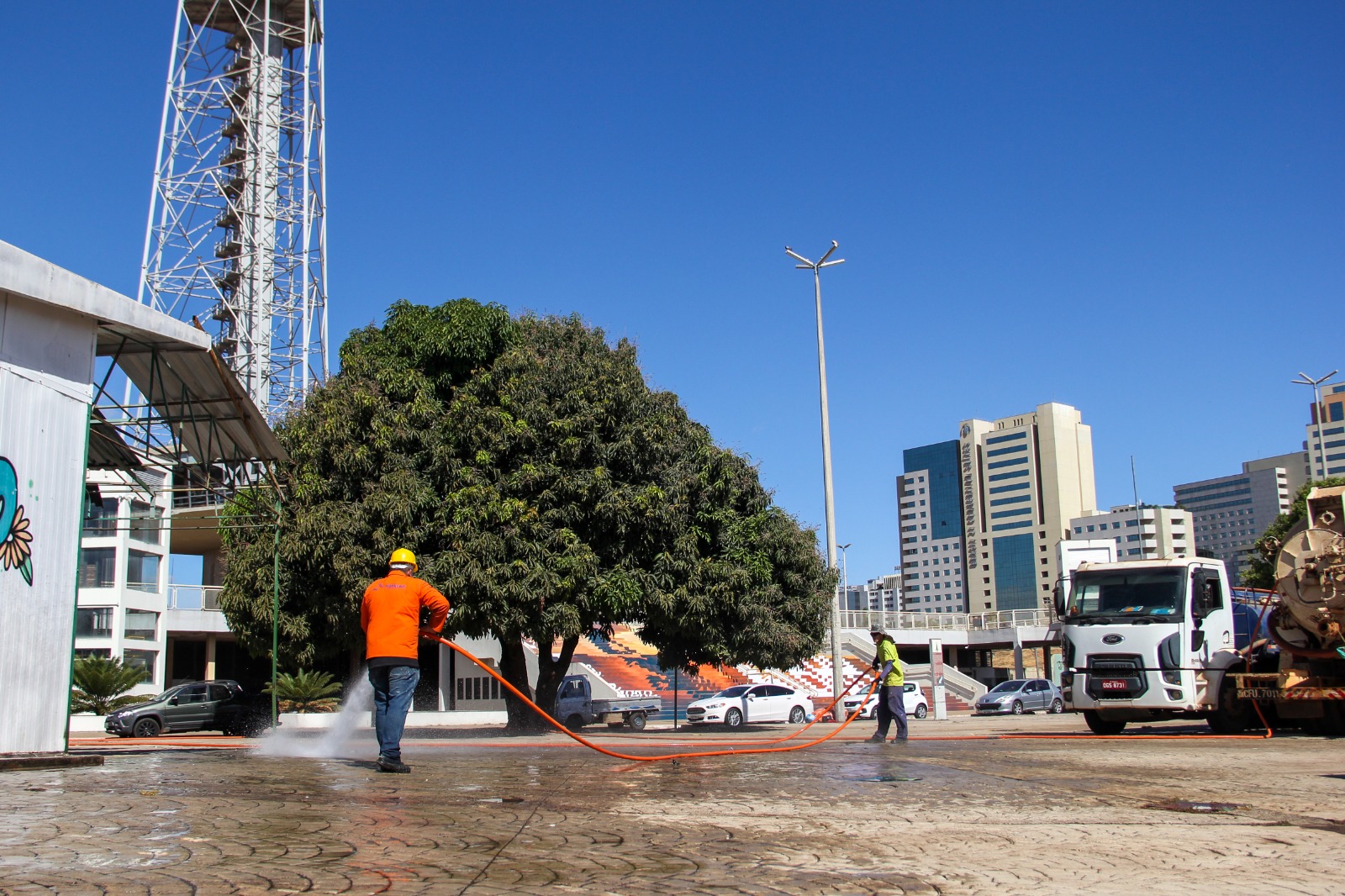 Feira de Artesanato da Torre de TV passa por limpeza