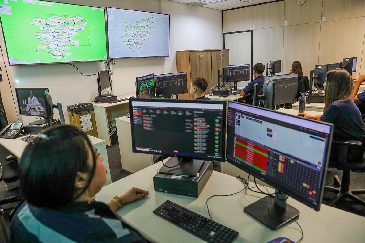 Nova sala de monitoramento em tempo real vai ampliar serviços de proteção a mulheres