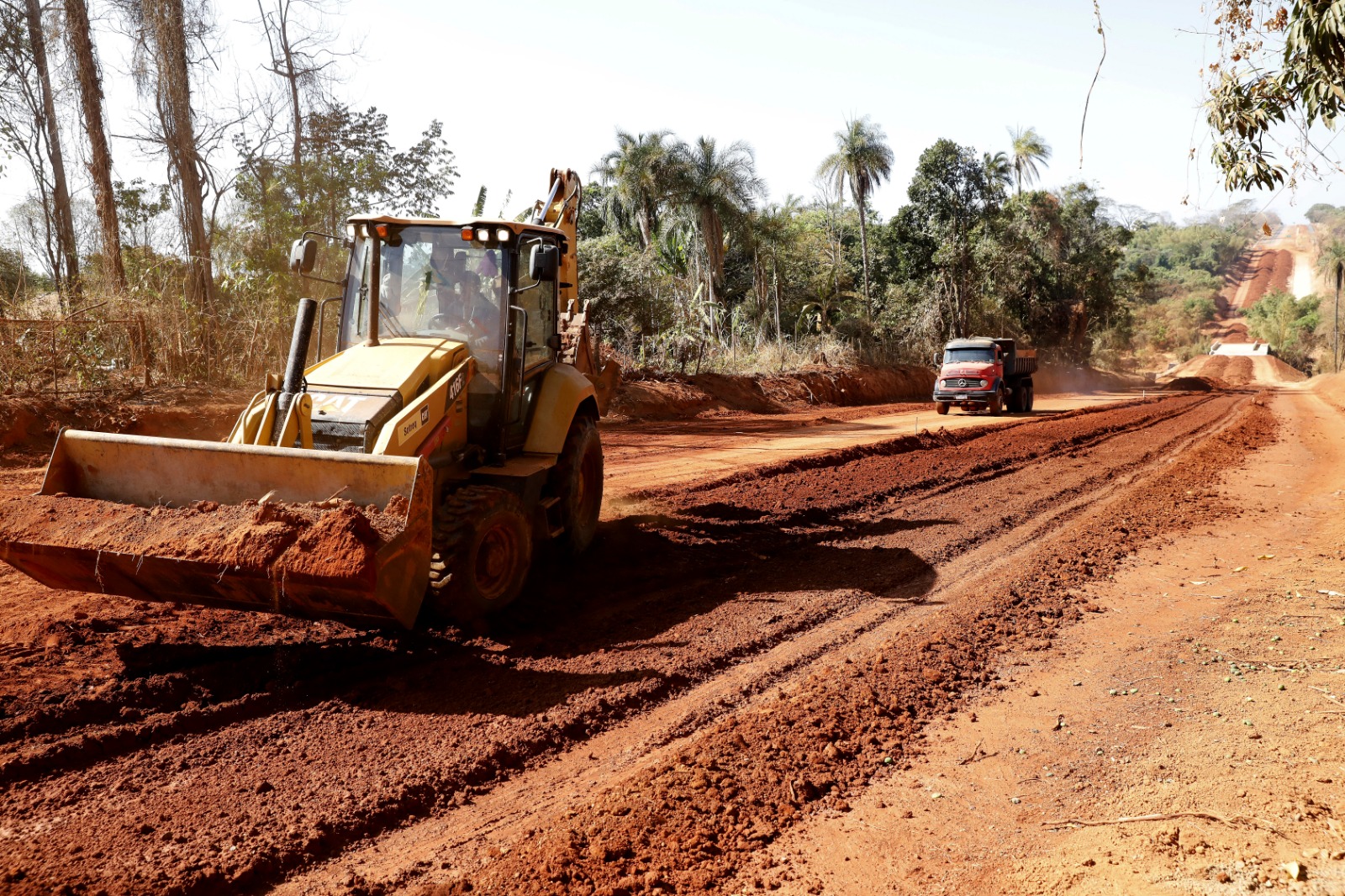 Obras de infraestrutura levam asfalto à comunidade do Núcleo Rural Monjolo, em Planaltina