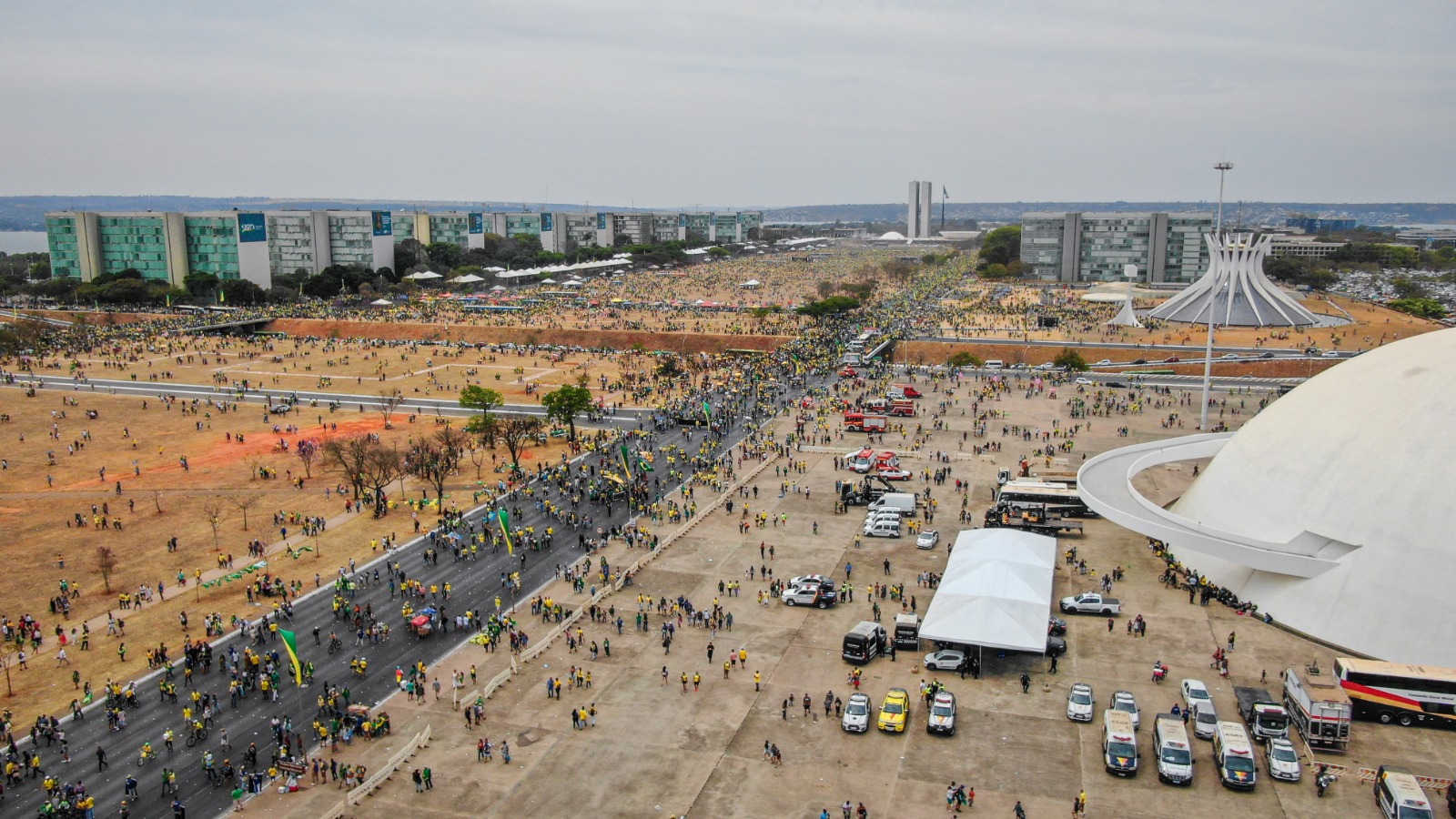 7 de Setembro: Plano de Segurança prevê fechamento da Esplanada às 23h de sexta (6)