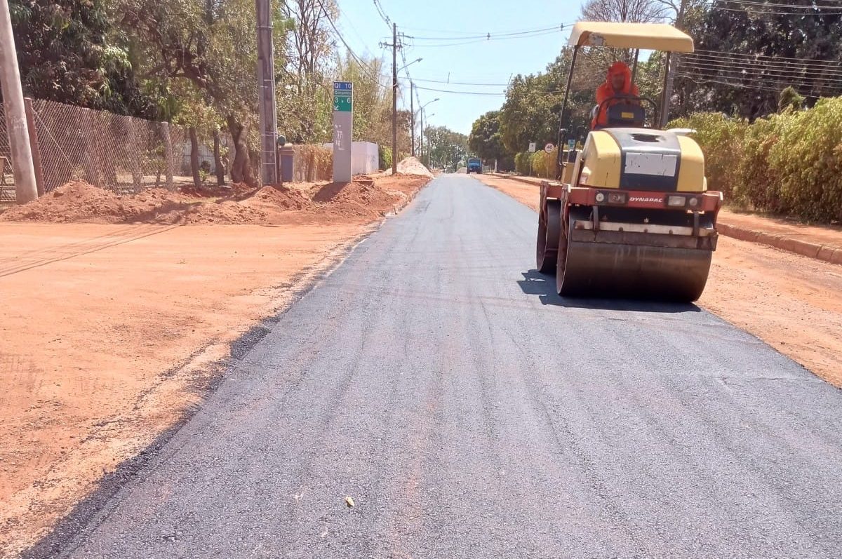 Recapeamento de vias no Lago Norte tem foco em mobilidade e segurança