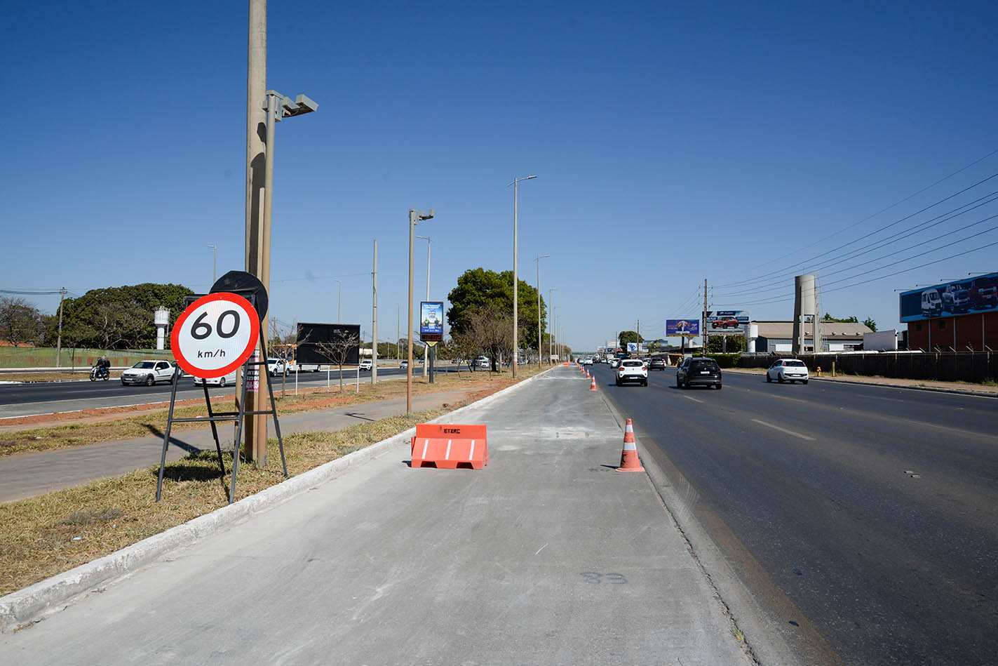 Investimento de R$ 13,5 milhões prevê manutenção em faixas exclusivas de ônibus do DF