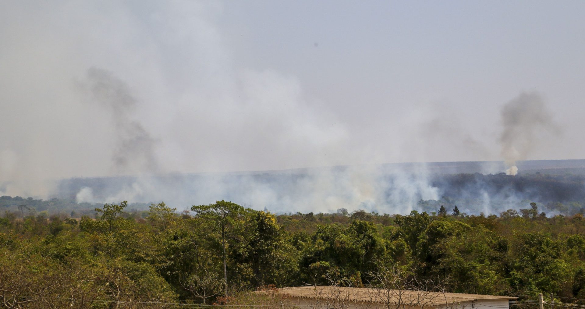 GDF investiga ação criminosa no incêndio do Parque Nacional de Brasília