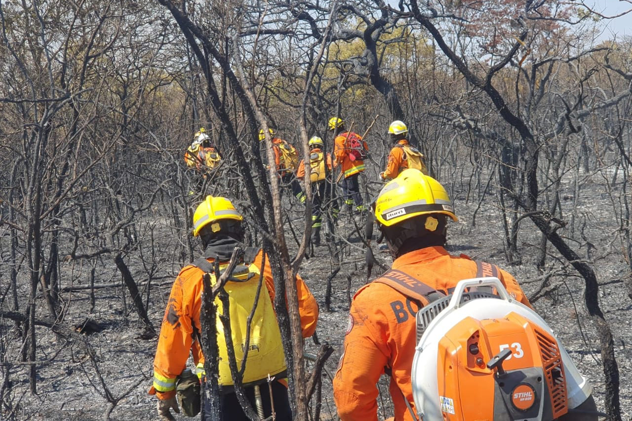 Bombeiros militares do DF têm férias e afastamentos suspensos para combater incêndios