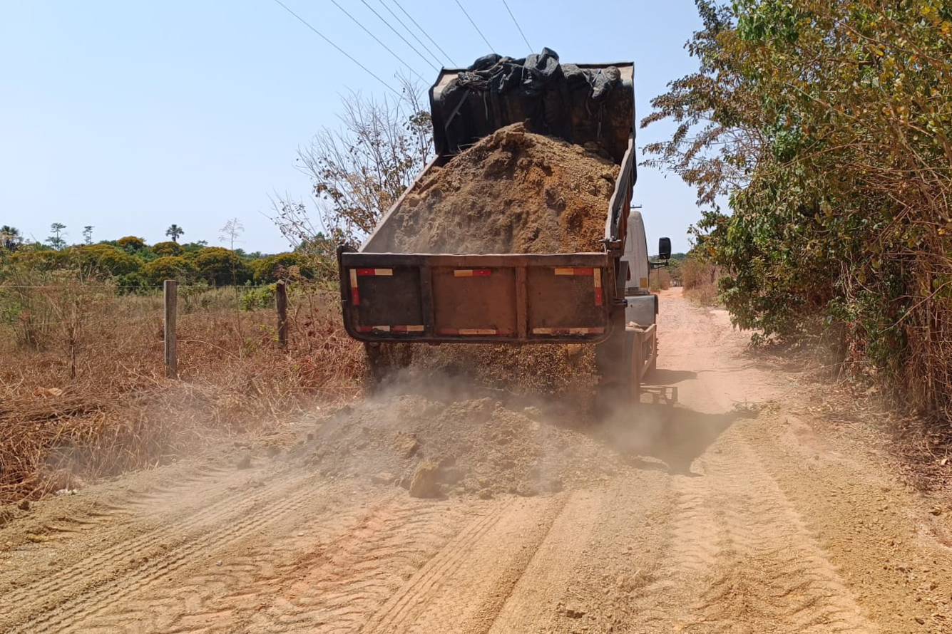 Estrada rural da via Transcapão, no Itapoã, recebe serviços preventivos antes das chuvas