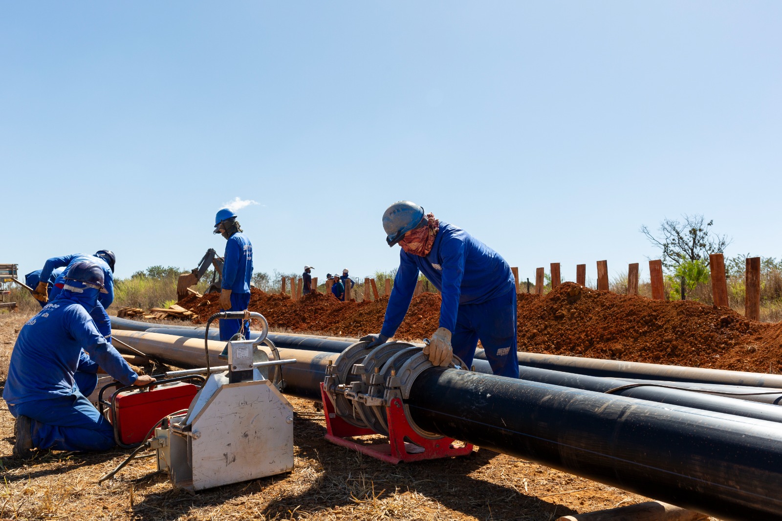 Obra com investimento de R$ 9,7 milhões aumenta abastecimento de água de Brazlândia