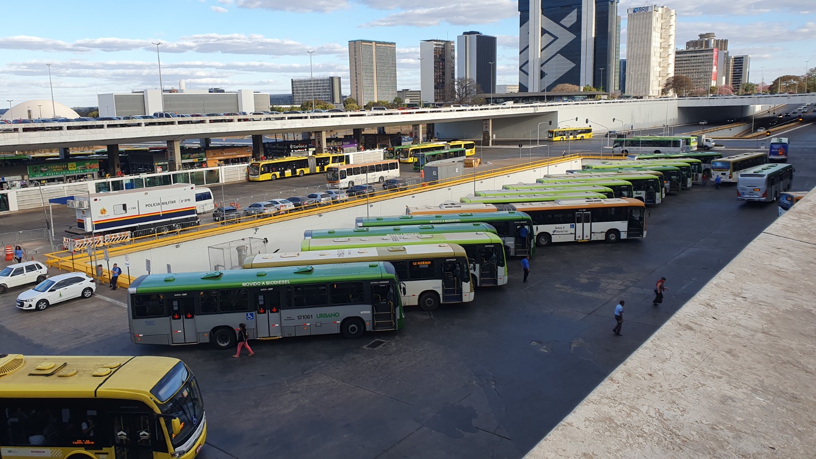 Transporte público terá reforço de 110 ônibus para o 7 de Setembro