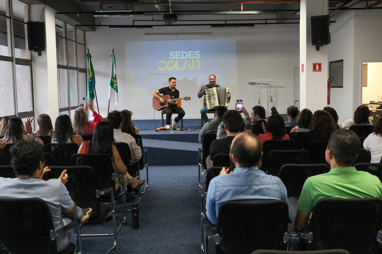 Sedes inaugura espaço com salas de convivência e auditório para servidores