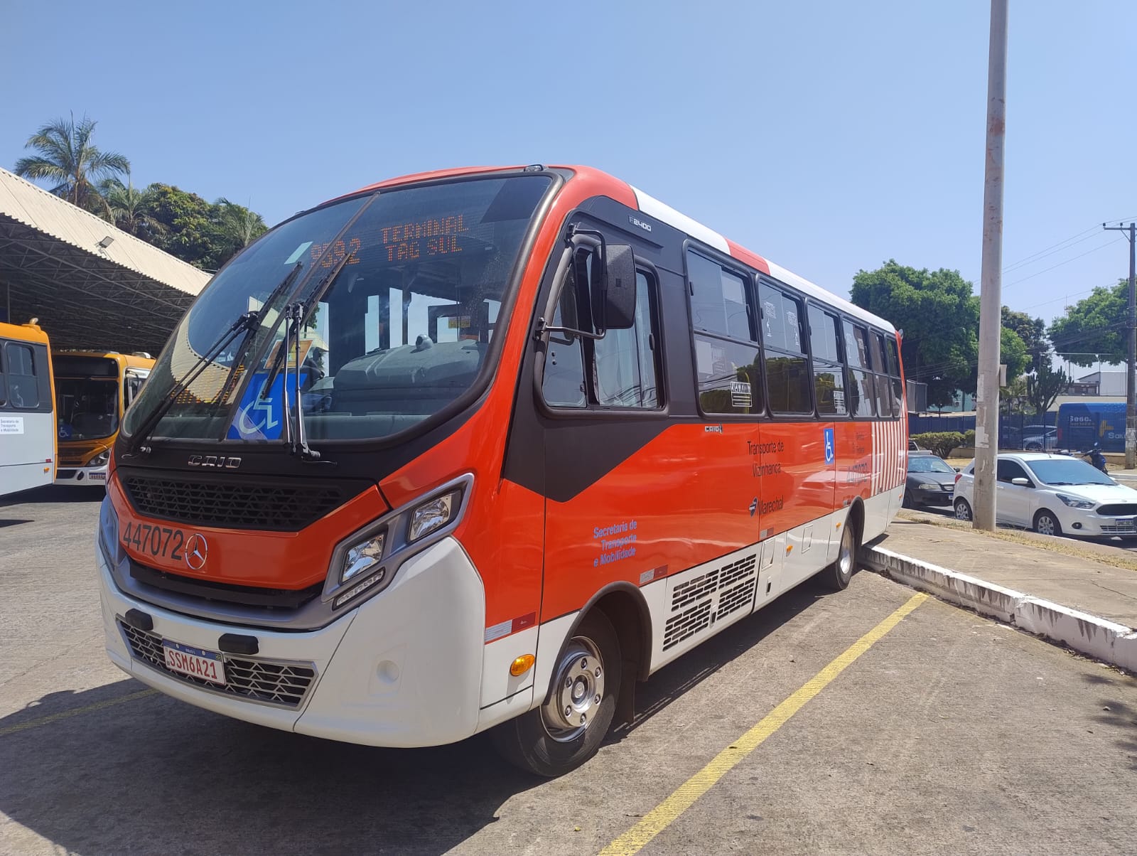 Taguatinga terá duas linhas com ônibus Zebrinha