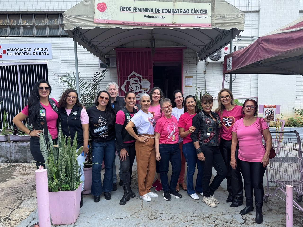 Motoclubes se unem para doações à Rede Feminina de Combate ao Câncer 