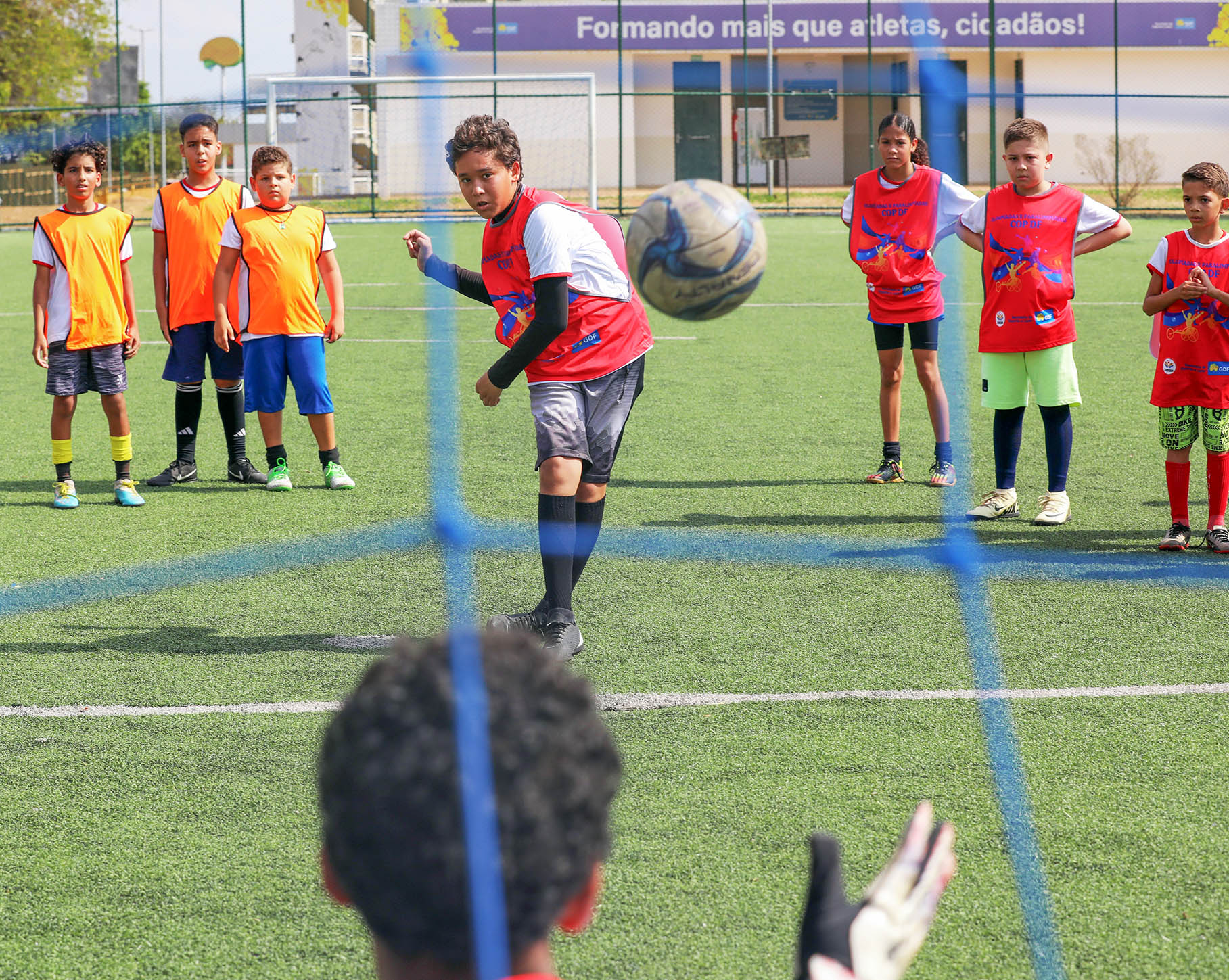 Seleção Brasileira no DF alimenta sonho de alunos do Centro Olímpico do Gama