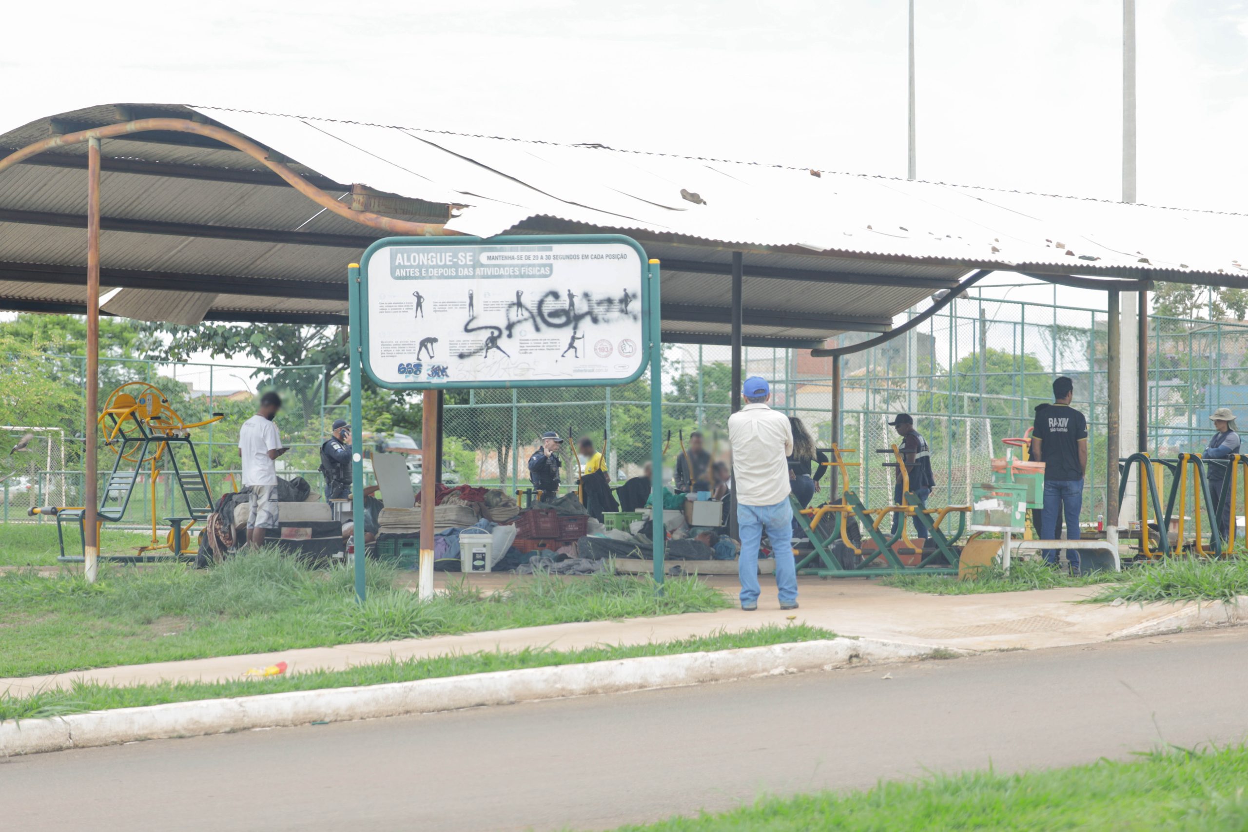 São Sebastião recebe ação coordenada do GDF que promove acolhimento a pessoas em situação de rua