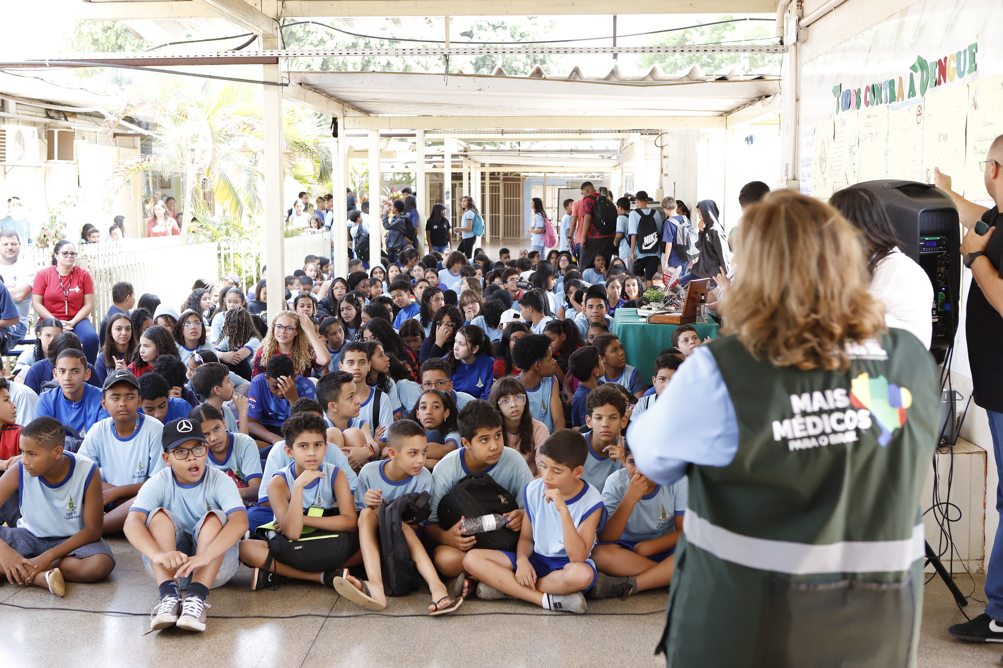 Governo lança ações preventivas contra dengue nas escolas do DF