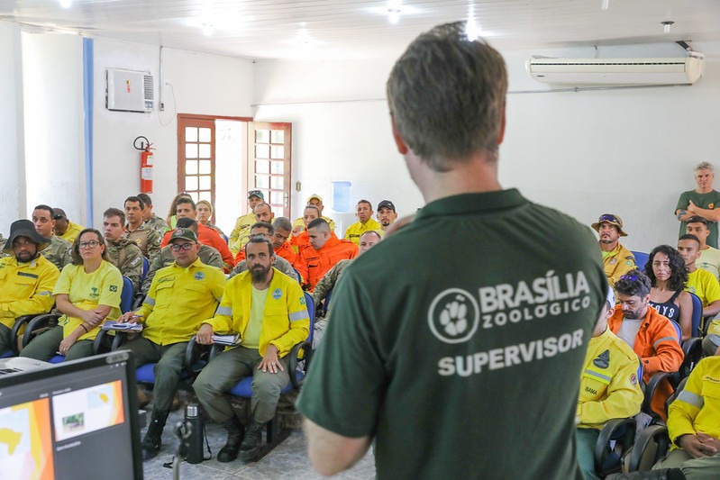 Curso de resgate de fauna em incêndio florestal capacita segunda turma de brigadistas