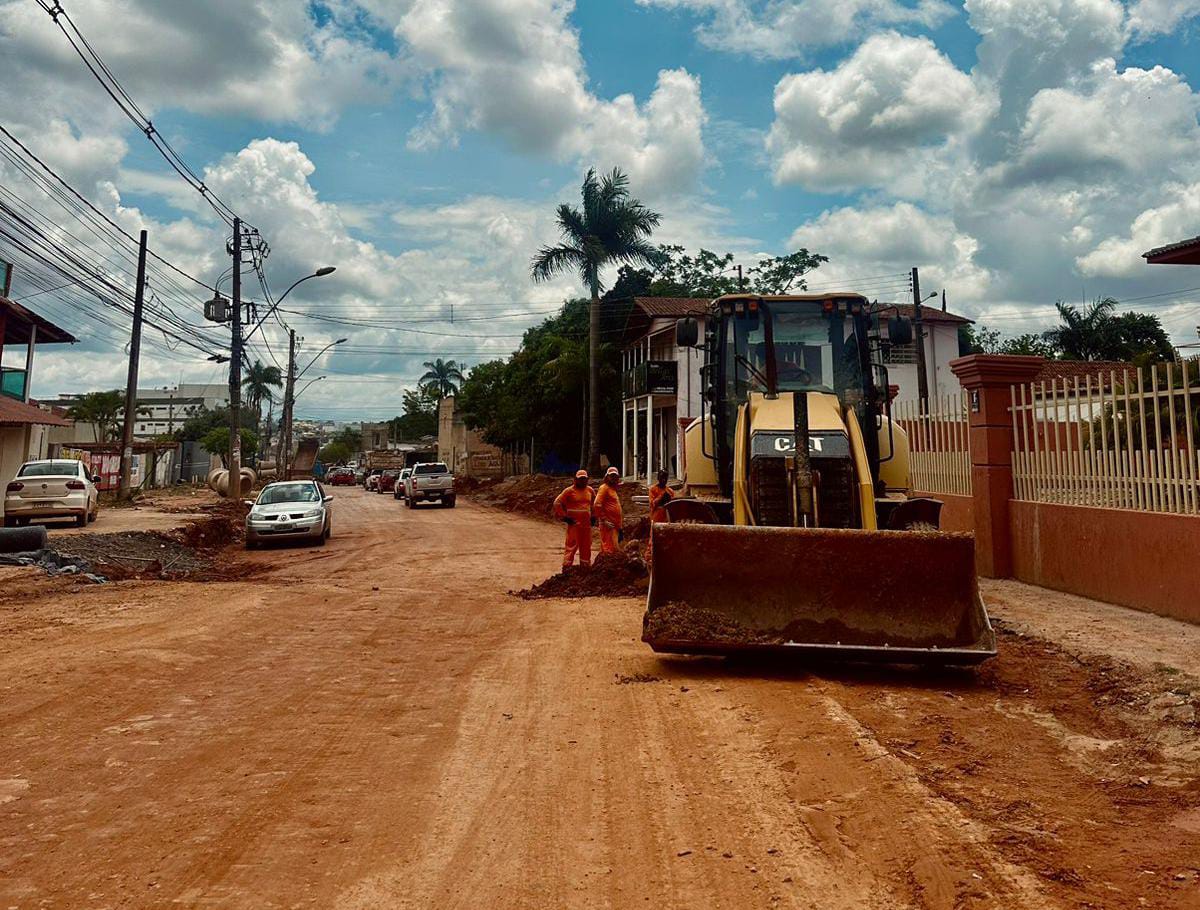 Avenida da Misericórdia, em Vicente Pires, tem obra de drenagem concluída