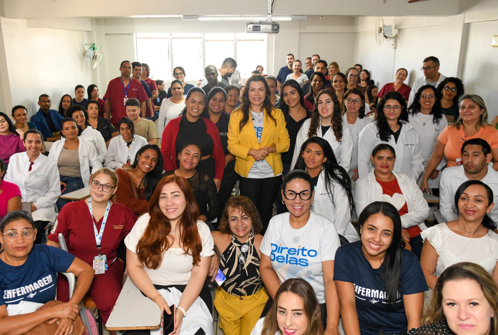 Programa Direito Delas promove palestra para estudantes de enfermagem