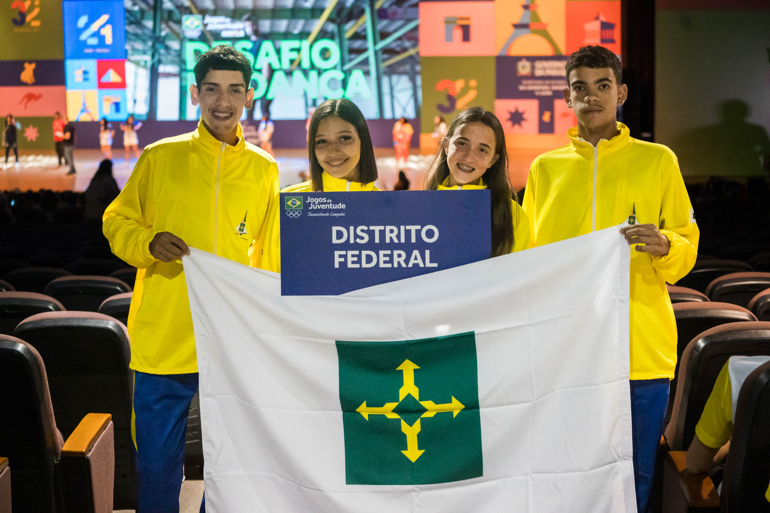 Com 6ª maior delegação, DF participa da abertura dos Jogos da Juventude 2024