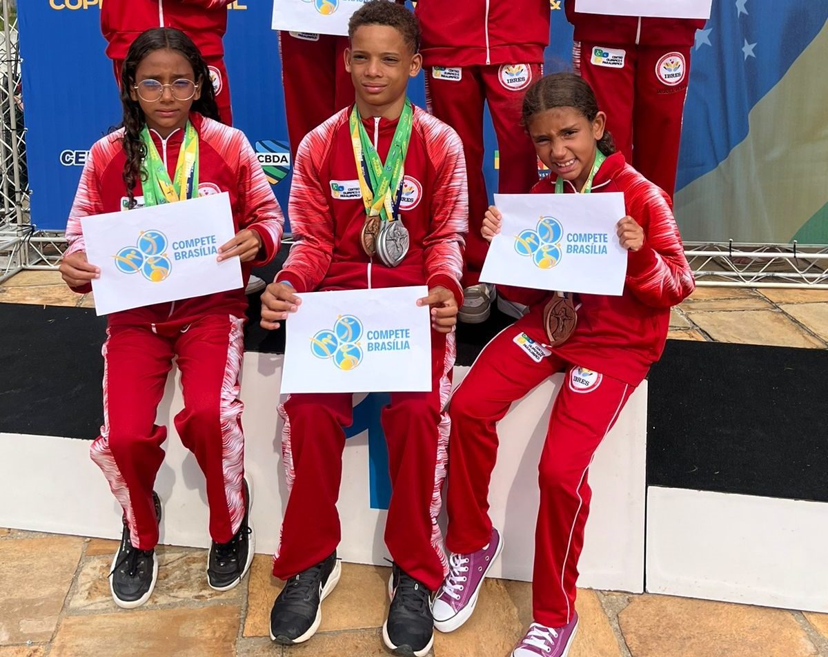 Alunos do Centro Olímpico e Paralímpico do Gama conquistam medalhas na Copinha Brasil de Saltos Ornamentais