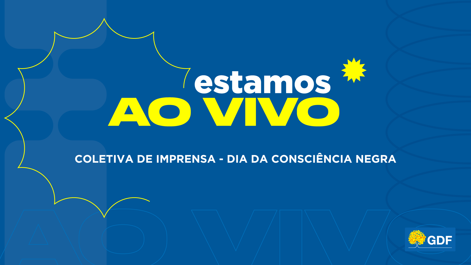 Acompanhe entrevista coletiva sobre ações para o Dia da Consciência Negra