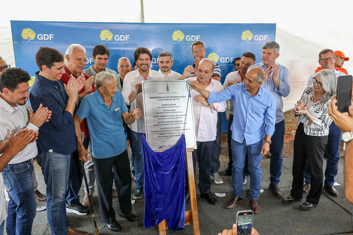 GDF investe R$ 18 milhões em pavimentação de rodovias em Planaltina e transforma acesso a escolas rurais