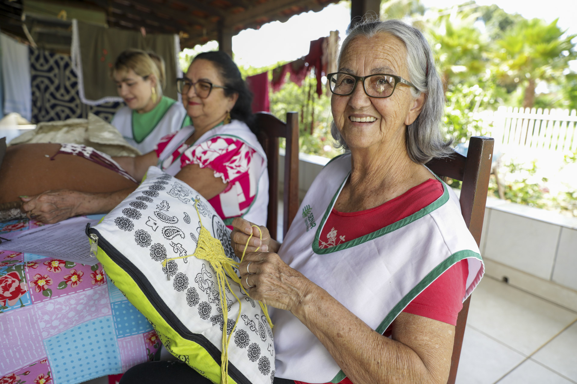 Curso de macramê incentiva empreendedorismo de moradoras da área rural de Ceilândia