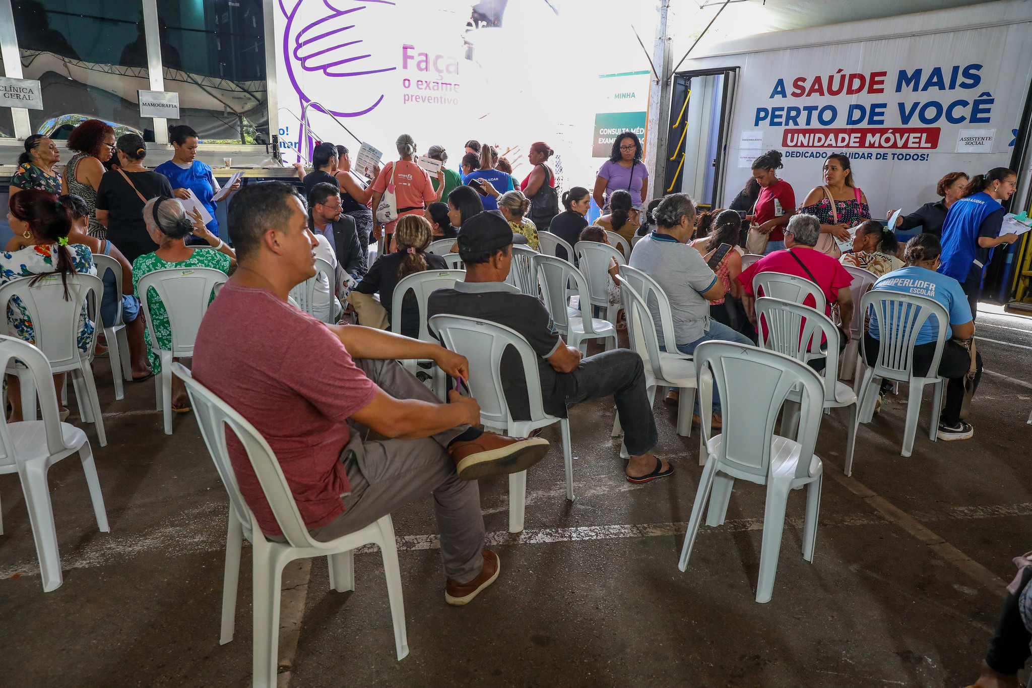 Saúde Mais Perto do Cidadão – Minha Saúde chega ao Paranoá com atendimentos gratuitos