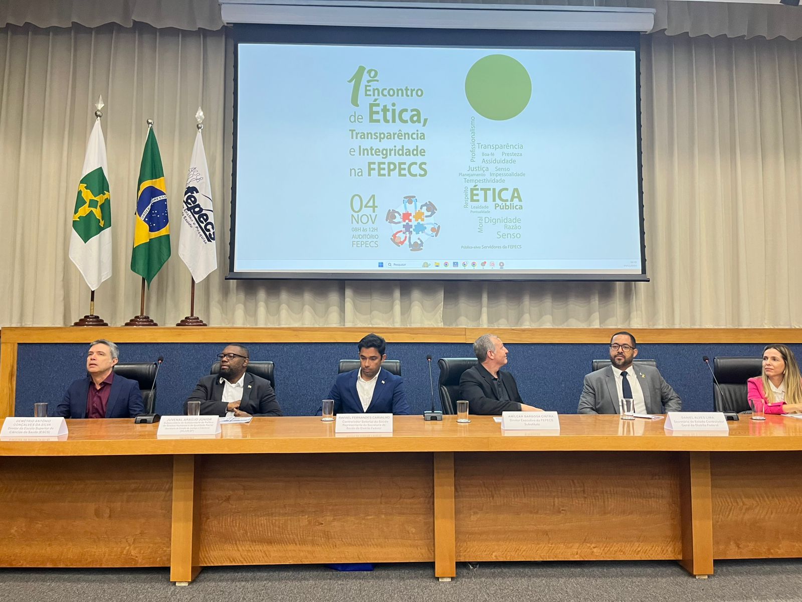 Encontro discute ética e transparência para uma administração pública efetiva