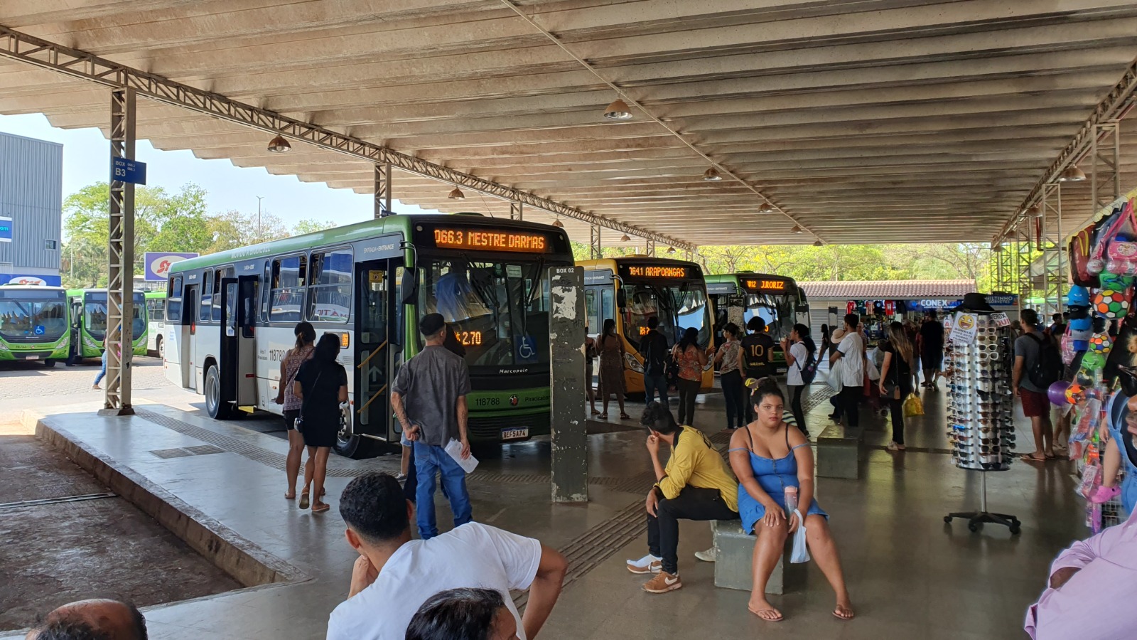 Transporte público oferece mais horários e novos itinerários para Setor Mestre D’Armas