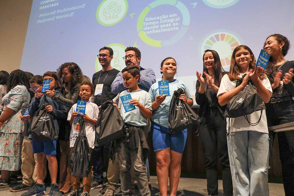 Estudantes apresentam projetos de sustentabilidade em mostra sobre Educação em Tempo Integral