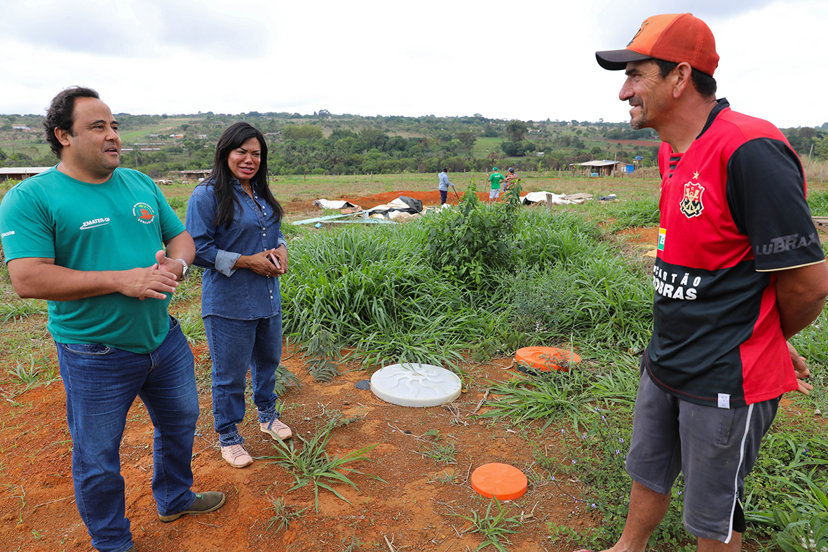 Sistema de saneamento básico em áreas rurais do DF garante segurança alimentar e ambiental