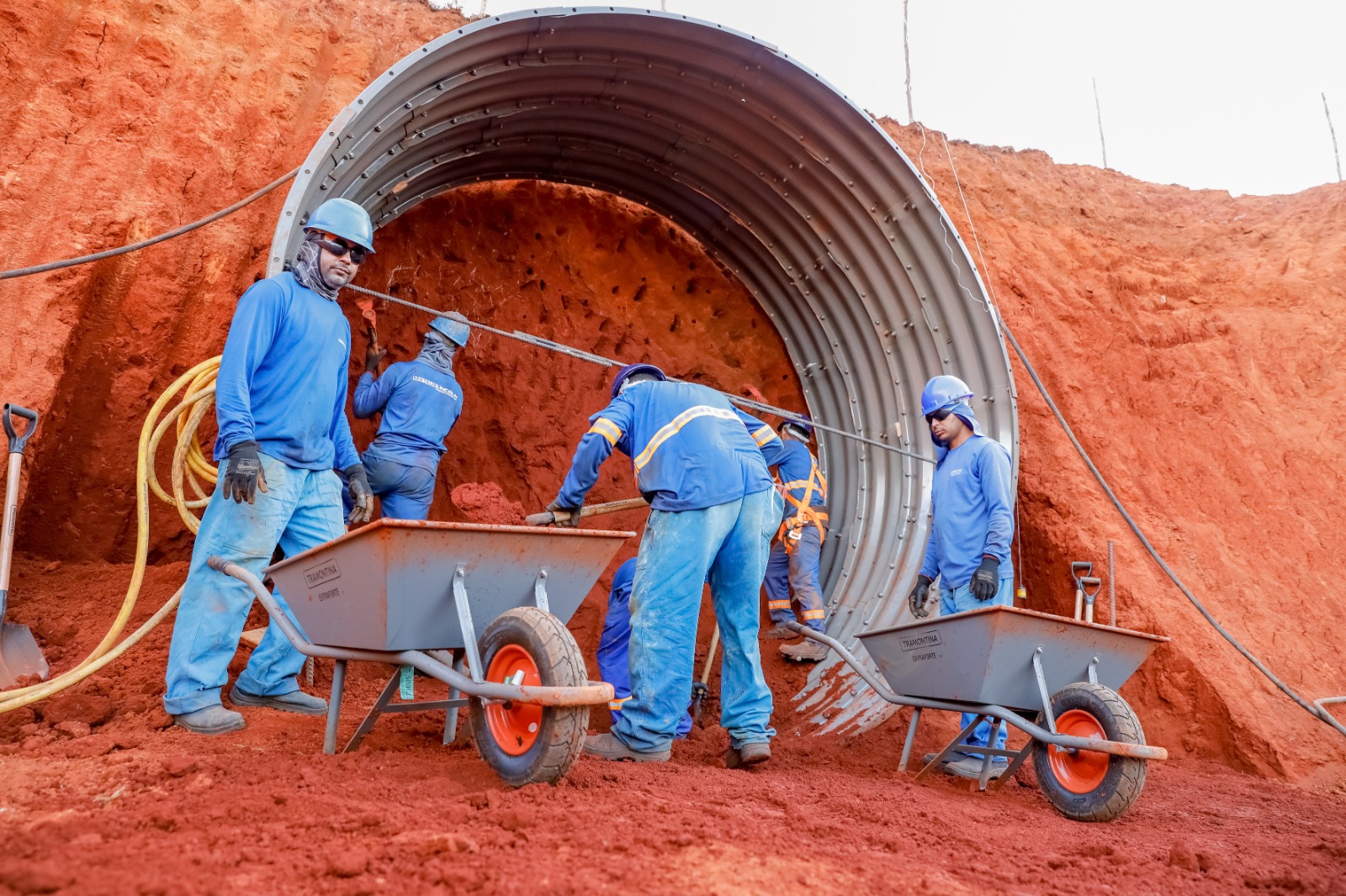 Obras do Drenar DF geraram cerca de 450 empregos diretos e indiretos