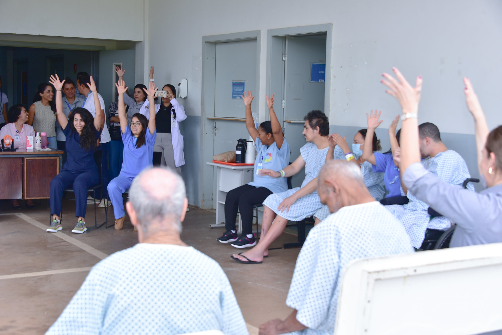 Atividades lúdicas levam alegria a pacientes internados no HSol