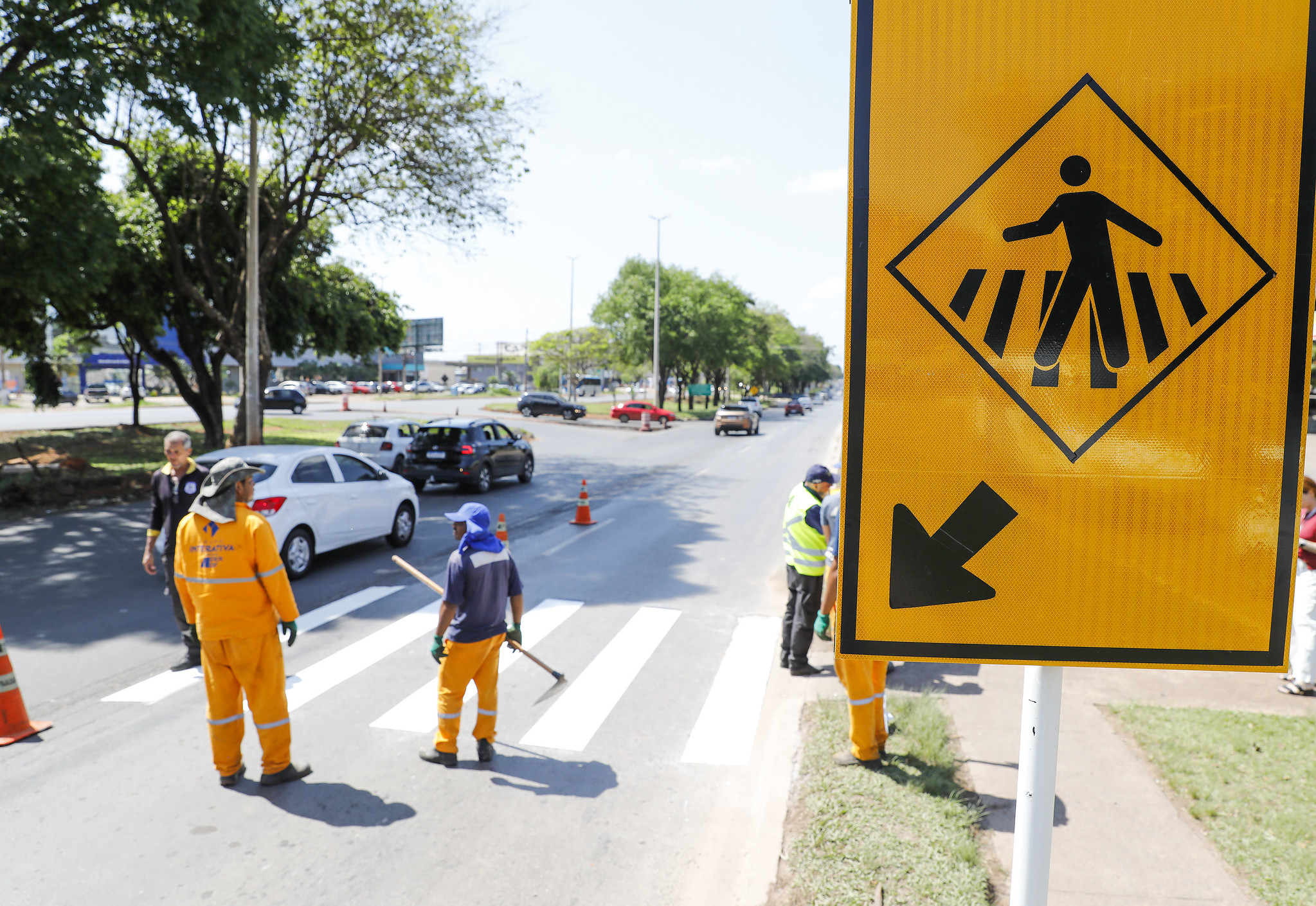 GDF reforma mais de 279 mil sinalizações de trânsito em 2024