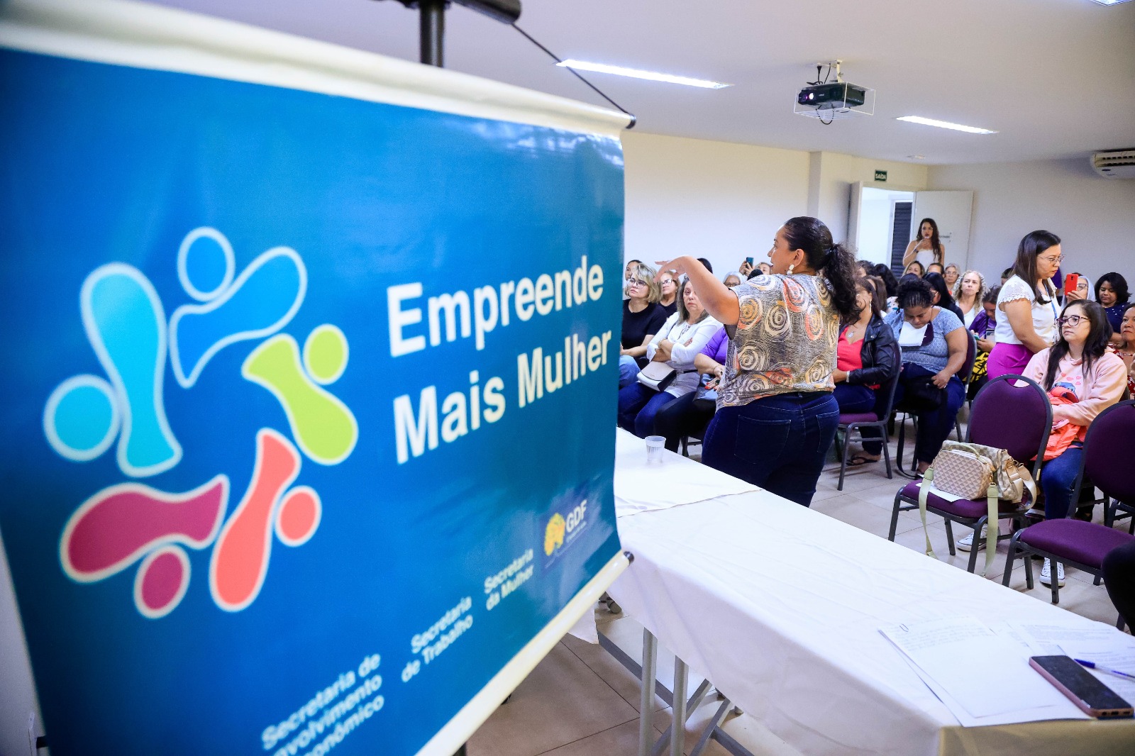 Empreendedorismo feminino é tema de seminário na Casa da Mulher Brasileira