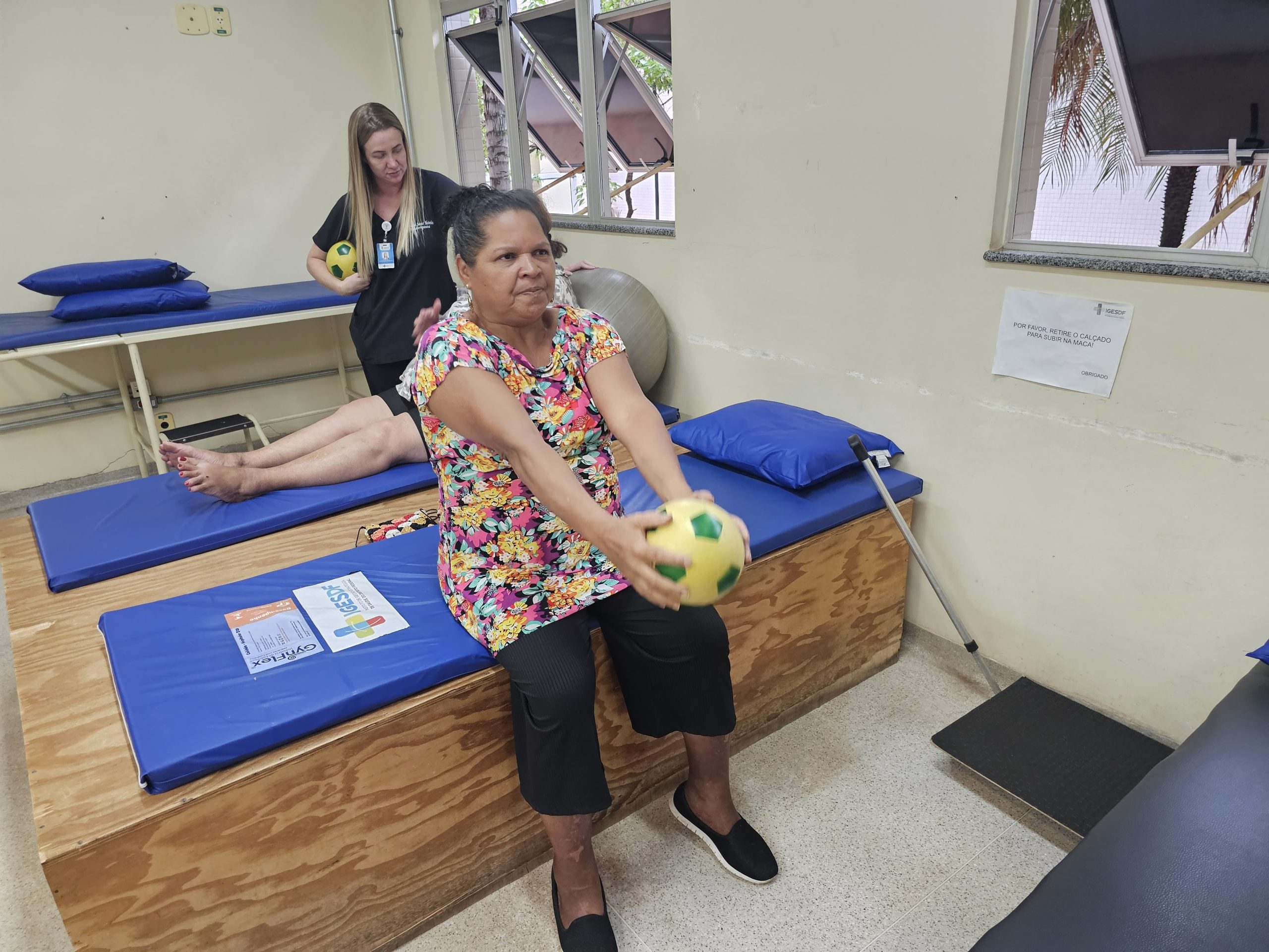 Hospital Regional de Santa Maria atende pacientes que precisam de reabilitação neurofuncional