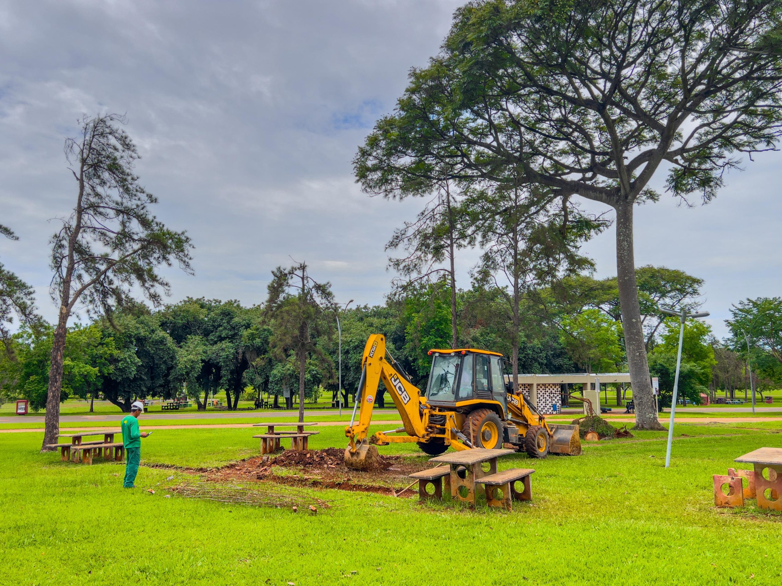 Reforma das churrasqueiras do Parque da Cidade tem início