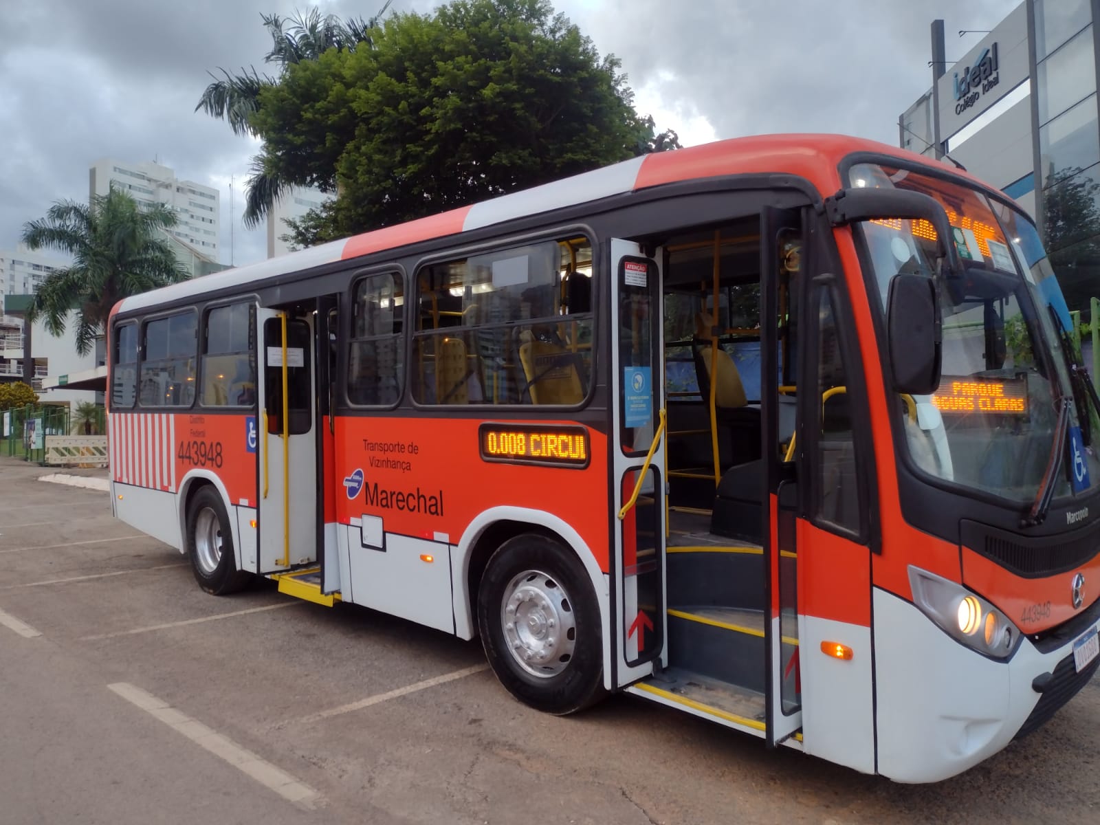 Zebrinha terá viagens aos sábados em Águas Claras, Ceilândia e Pôr do Sol