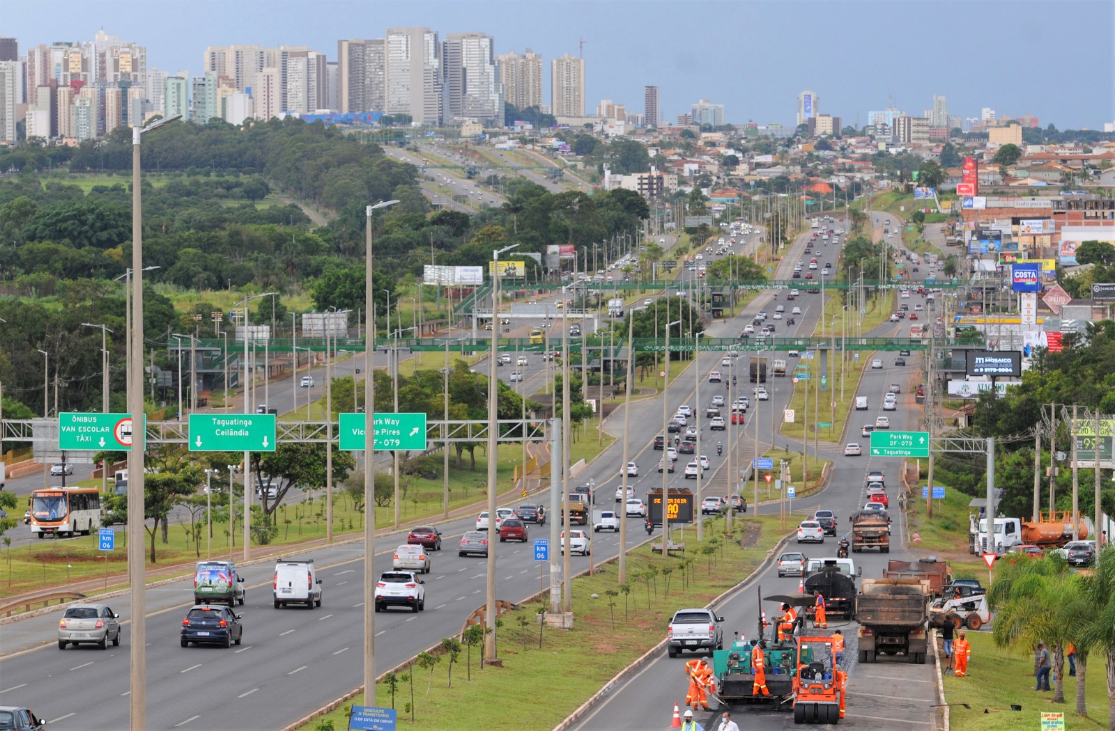 Ponte da EPTG terá intervenção preventiva devido ao período chuvoso