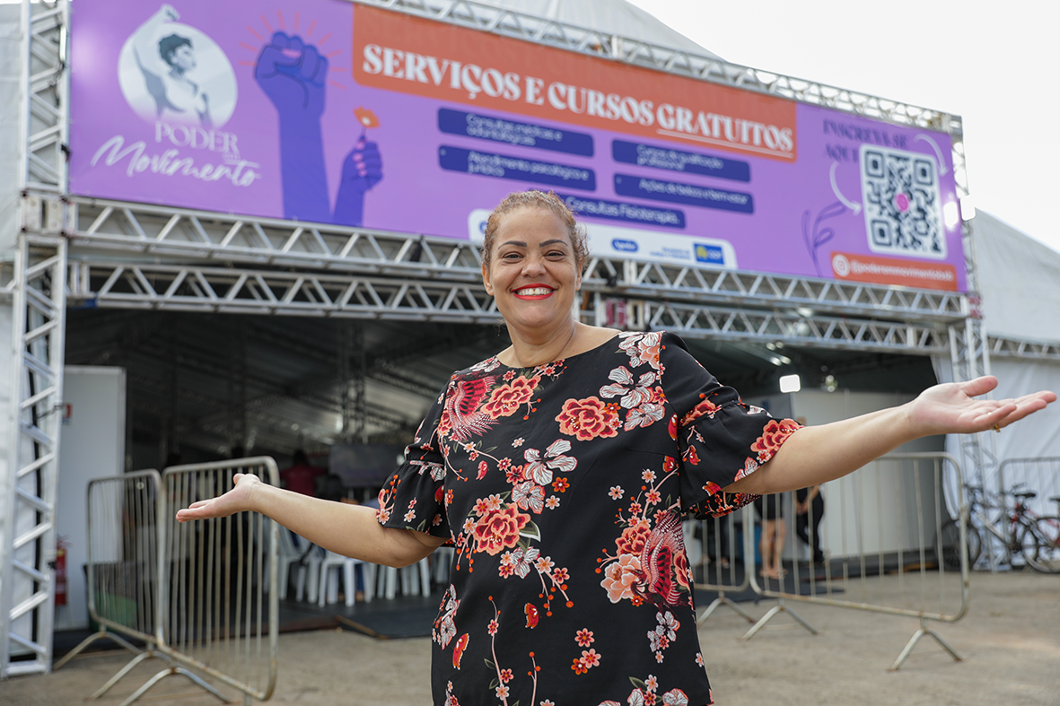 Projeto gratuito leva cursos, atendimento jurídico e consultas a mulheres de Ceilândia