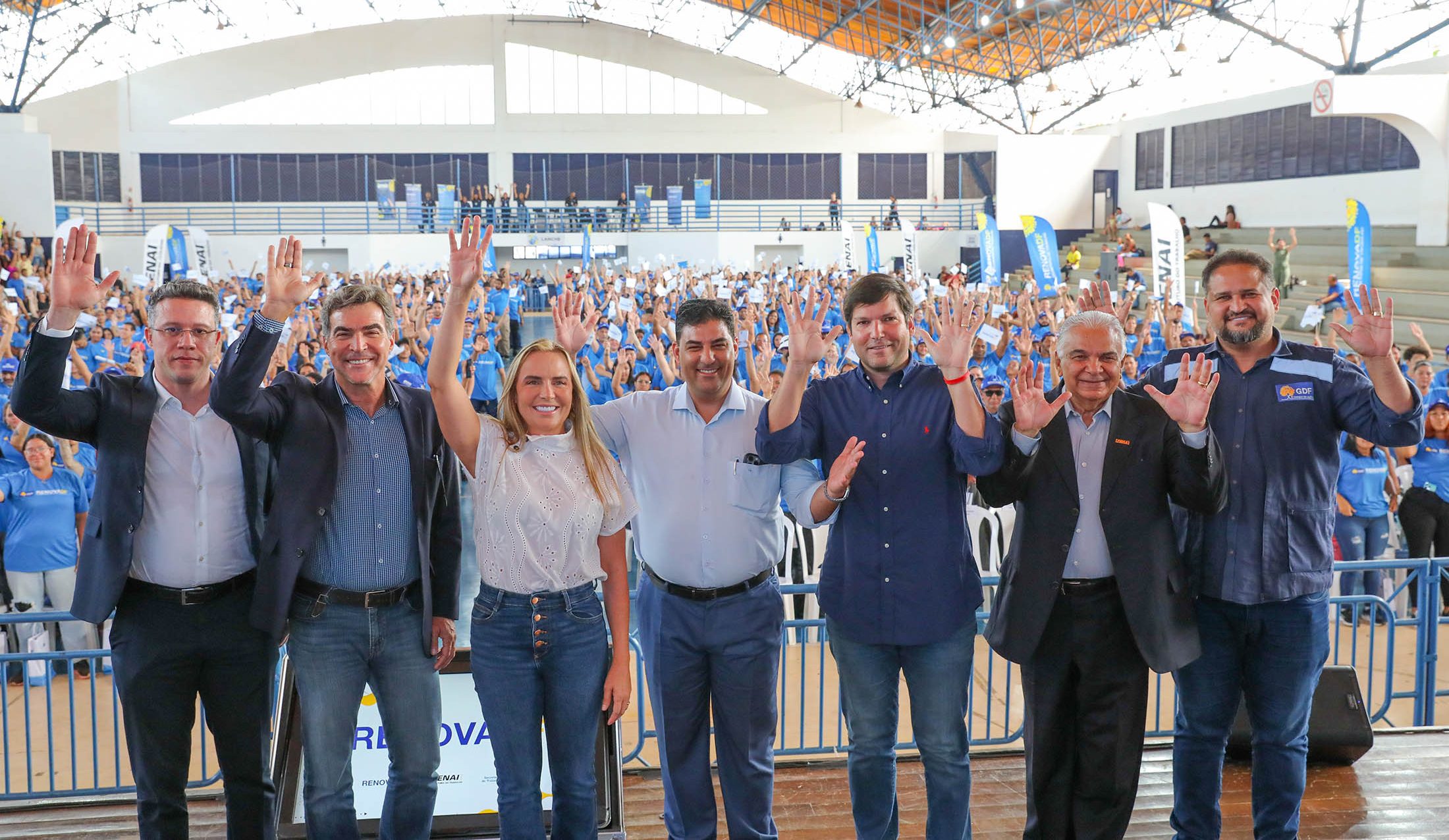 Lançamento do 1º Ciclo do RenovaDF de 2025 dá boas-vindas a mais de 1,5 mil alunos