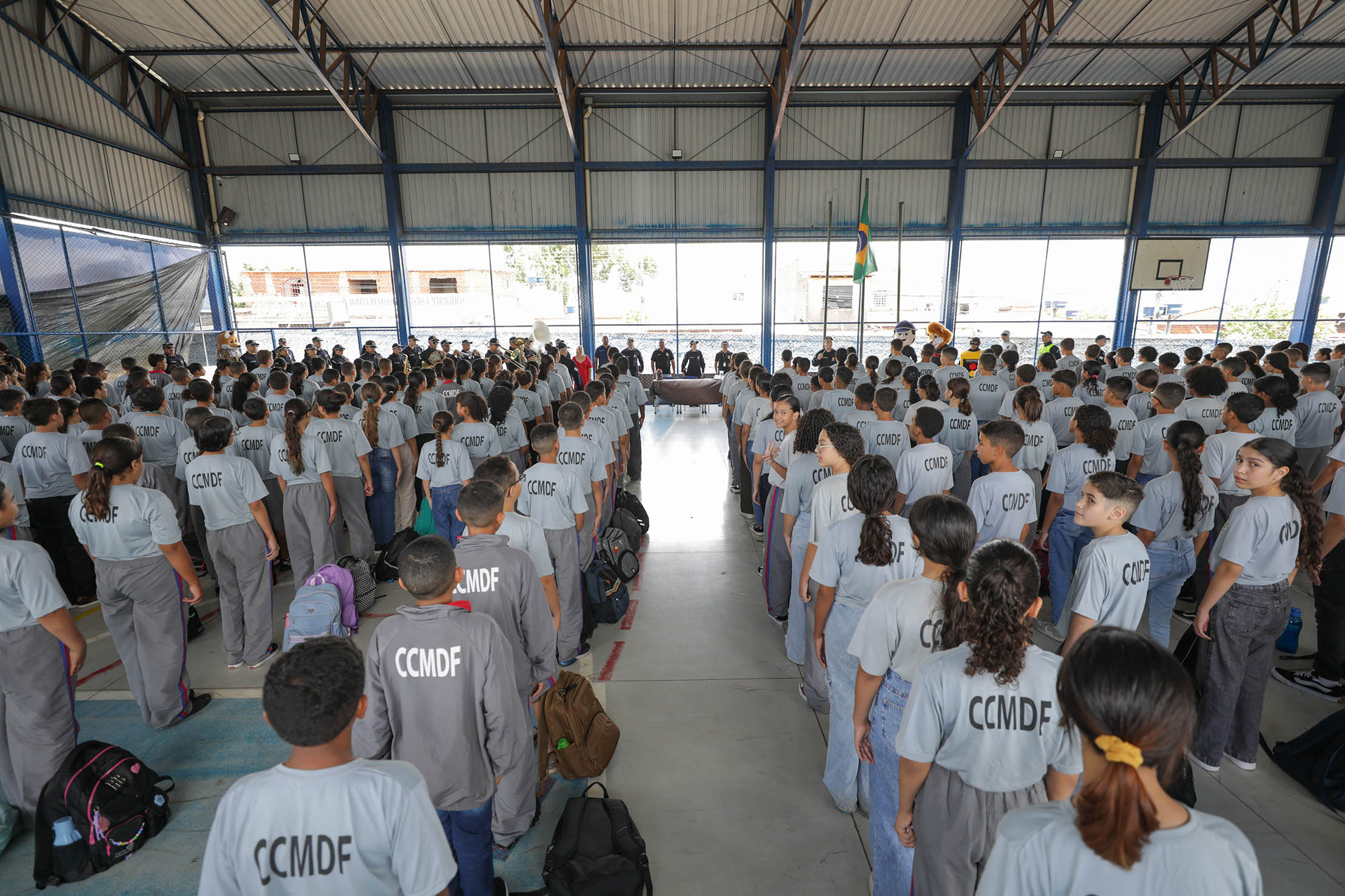 PMDF promove atividade cívico-educativa para crianças e adolescentes na volta às aulas