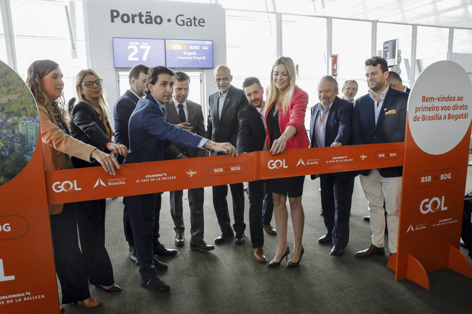 Brasília inaugura voo direto para Bogotá e se consolida como um dos maiores hubs do país