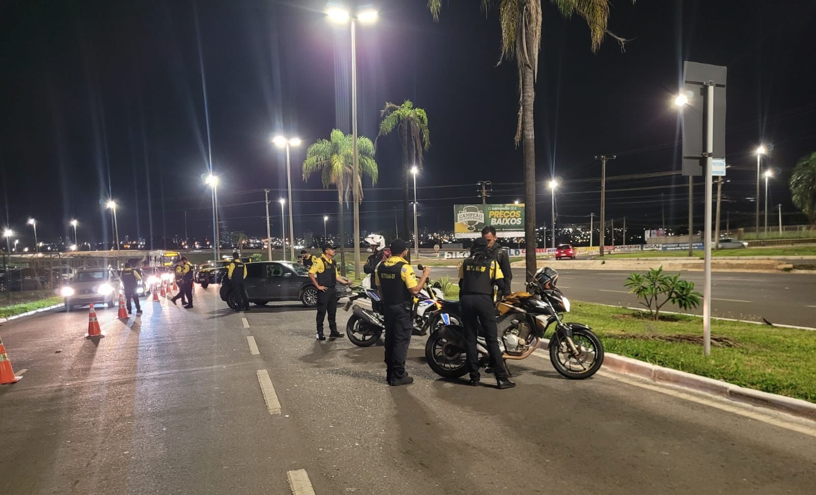 Operação Sossego flagra três motociclistas alcoolizados em Taguatinga