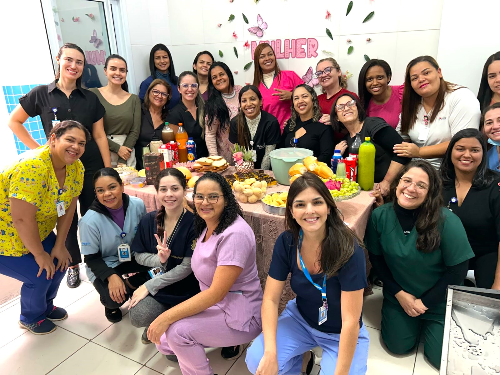 Café da manhã celebra o Dia da Mulher na UPA Riacho Fundo II