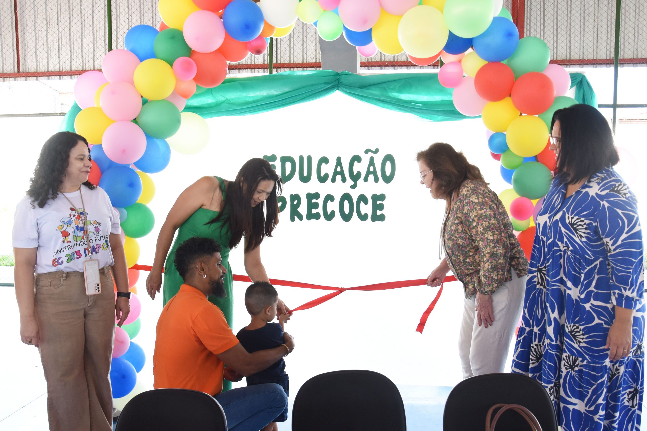 Programa de Educação Precoce é inaugurado na Escola Classe 203 do Itapoã